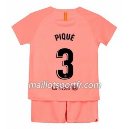 Maillot de Foot Barcelone Pique 3 Enfant Troisieme 2018/19